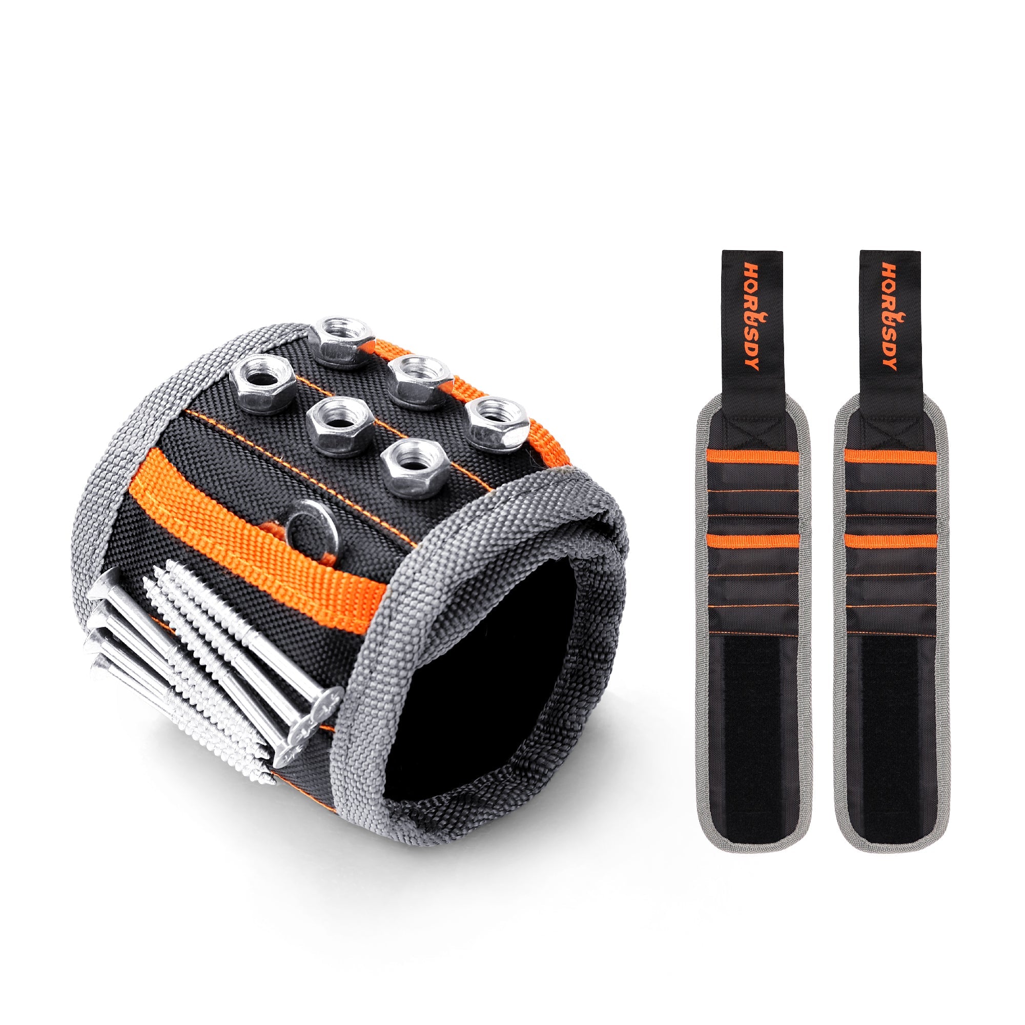 2x Strong Magnetic Wrist Band Magnet Strap Tool Holder Belt Screws Bolt Nut Nail V465-SDY-669198
