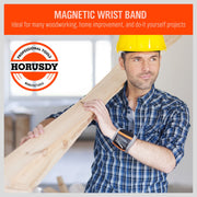 2x Strong Magnetic Wrist Band Magnet Strap Tool Holder Belt Screws Bolt Nut Nail V465-SDY-669198