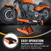 Motorcycle Jack 450KG Scissor Motor Bike Lift Stand Hoist Mini Motorbike Quad V465-SDY-94101