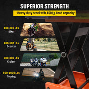 Motorcycle Jack 450KG Scissor Motor Bike Lift Stand Hoist Mini Motorbike Quad V465-SDY-94101