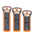 3Pc Socket Rails 66 Socket Holder Space Organiser Garage Rack 1/4" 3/8" 1/2" V465-SDY-96028