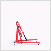2-Ton Hydraulic Engine Crane Foldable Hoist Stand for Mobile Garage Lifting- Workshop Essential V465-SDY-97262