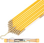 3.3m 4mm Fibreglass Electricians Push Pull Rods Cable Cavity Contractors Duct V465-SDY-97342