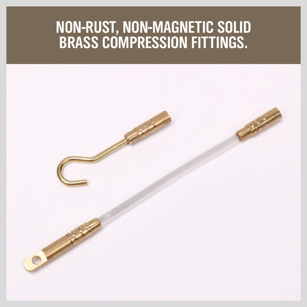 3.3m 4mm Fibreglass Electricians Push Pull Rods Cable Cavity Contractors Duct V465-SDY-97342