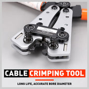 6-50 mm2 Wire Crimper Cable Crimp Electric Tube Crimping Hand Tool Battery Lug V465-SDY-97727