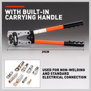 6-50 mm2 Wire Crimper Cable Crimp Electric Tube Crimping Hand Tool Battery Lug V465-SDY-97727