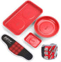 4Pc Magnetic Parts Holder Set Wrist Band Magnet Bowl Tray Screws Nuts Storage V465-SDY-97857