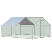 VaKa 3x4x1.95m Metal Walk-in Chicken Coop Rabbit Hutch Cage Hen House Chook Au V465-V51001