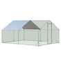 VaKa 3x4x1.95m Metal Walk-in Chicken Coop Rabbit Hutch Cage Hen House Chook Au V465-V51001