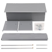 5KG 7.5L Garden Farm Automatic Food Storage Box Stand Chicken Feeder Poultry AU V465-V51005