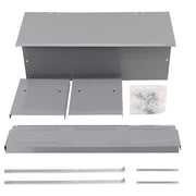10KG 12.5L Garden Farm Automatic Food Storage Box Stand Chicken Feeder Poultry V465-V51006