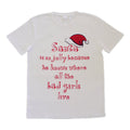 New Funny Adult Xmas Christmas T Shirt Tee Mens Womens 100% Cotton Jolly Ugly, Santa is Jolly, XL V474-17385