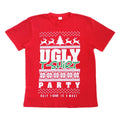 New Funny Adult Xmas Christmas T Shirt Tee Mens Womens 100% Cotton Jolly Ugly, UGLY T-Shirt Party, M V474-17389