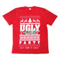 New Funny Adult Xmas Christmas T Shirt Tee Mens Womens 100% Cotton Jolly Ugly, UGLY T-Shirt Party, XL V474-17391