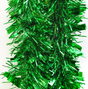 5x 2.5m Christmas Tinsel Xmas Garland Sparkly Snowflake Party Natural Home Decor, Thick Green V474-206337