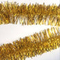 5x 2.5m Christmas Tinsel Xmas Garland Sparkly Snowflake Party Natural Home Decor, Traditional Gold V474-206340