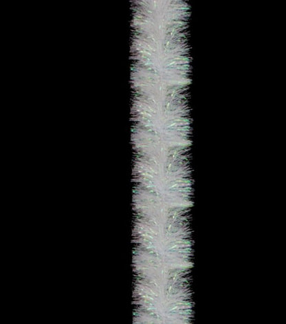 5x 2.5m Christmas Tinsel Xmas Garland Sparkly Snowflake Party Natural Home Decor, White Pearlescent V474-206345