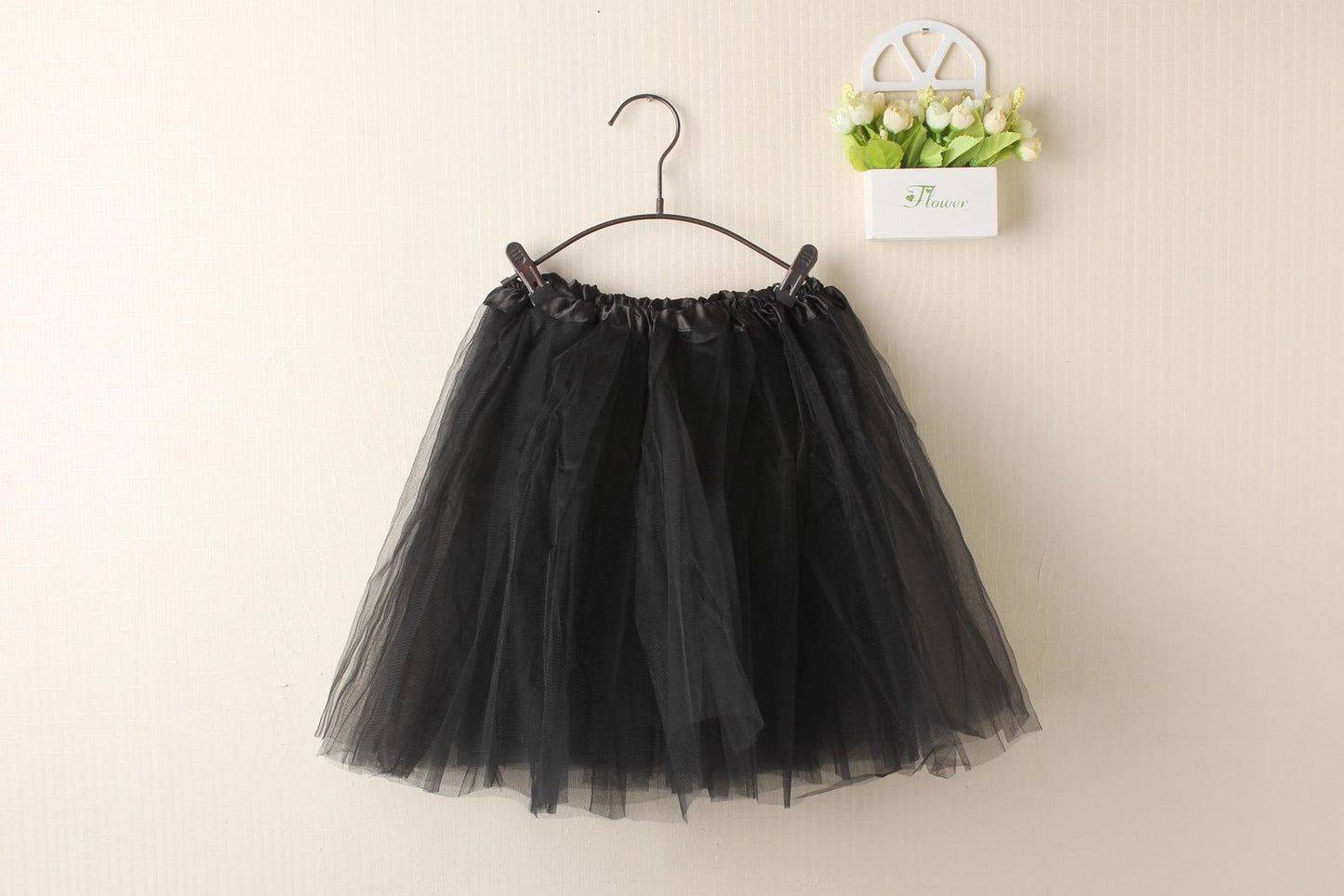 New Kids Tutu Skirt Baby Princess Dressup Party Girls Costume Ballet Dance Wear, Black, Kids V474-211441