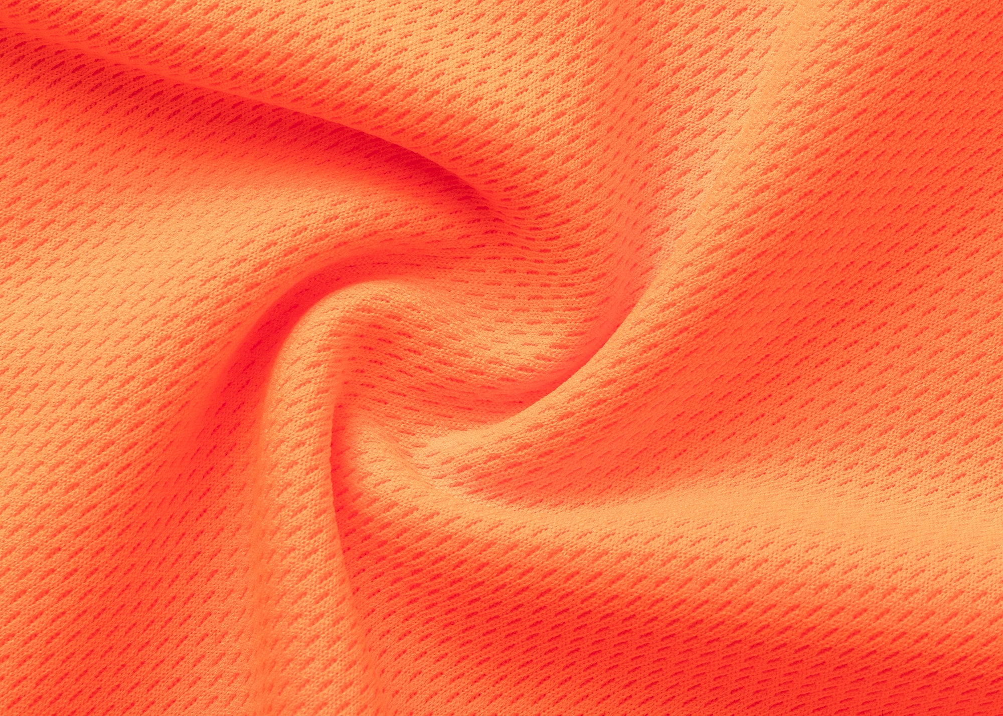 HI VIS Short Sleeve Workwear Shirt w Reflective Tape Cool Dry Safety Polo 2 Tone, Fluoro Orange / Navy, M
