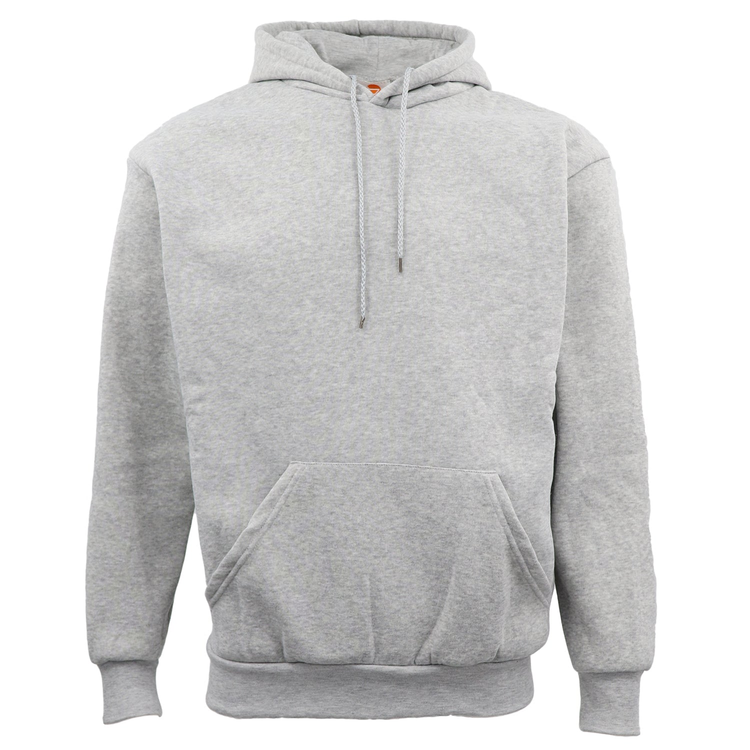 Adult Unisex Men's Basic Plain Hoodie Pullover Sweater Sweatshirt Jumper XS-8XL, Light Grey, 2XL V474-213283