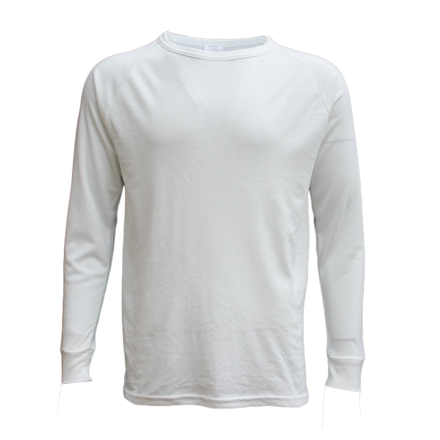 Mens Merino Wool Top Pants Thermal Leggings Long Johns Underwear Pajamas, Men's Top - Beige, 2XL V474-215034