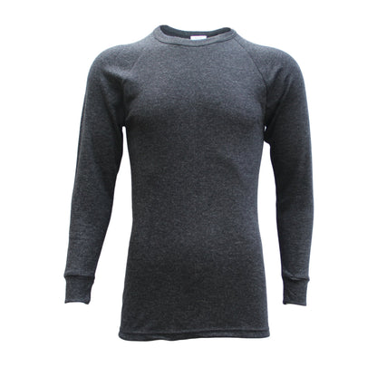 Mens Merino Wool Top Pants Thermal Leggings Long Johns Underwear Pajamas, Men's Top - Black, XL V474-215038