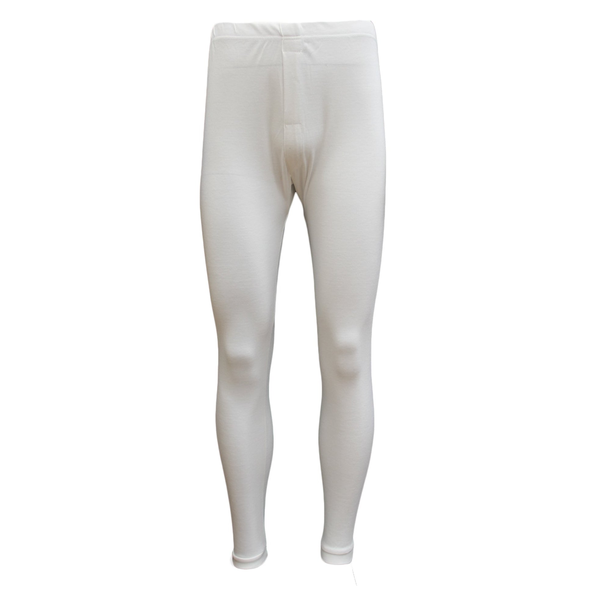 Mens Merino Wool Top Pants Thermal Leggings Long Johns Underwear Pajamas, Men's Long Johns - Beige, S V474-215052
