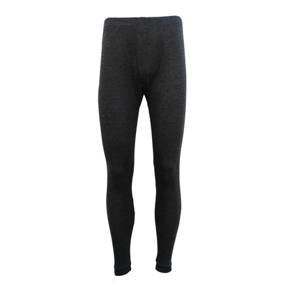 Mens Merino Wool Top Pants Thermal Leggings Long Johns Underwear Pajamas, Men's Long Johns - Black, S V474-215057