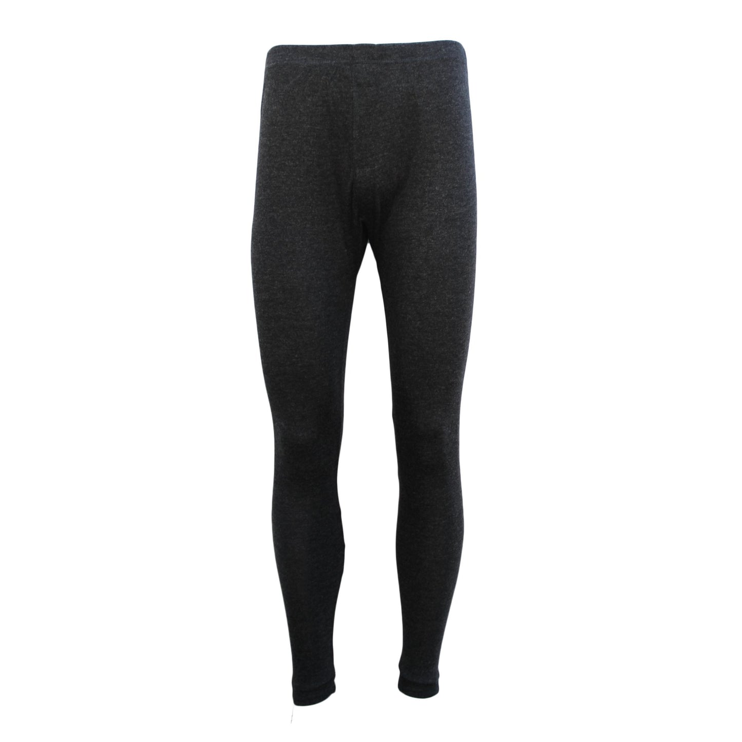 Mens Merino Wool Top Pants Thermal Leggings Long Johns Underwear Pajamas, Men's Long Johns - Black, 2XL V474-215061