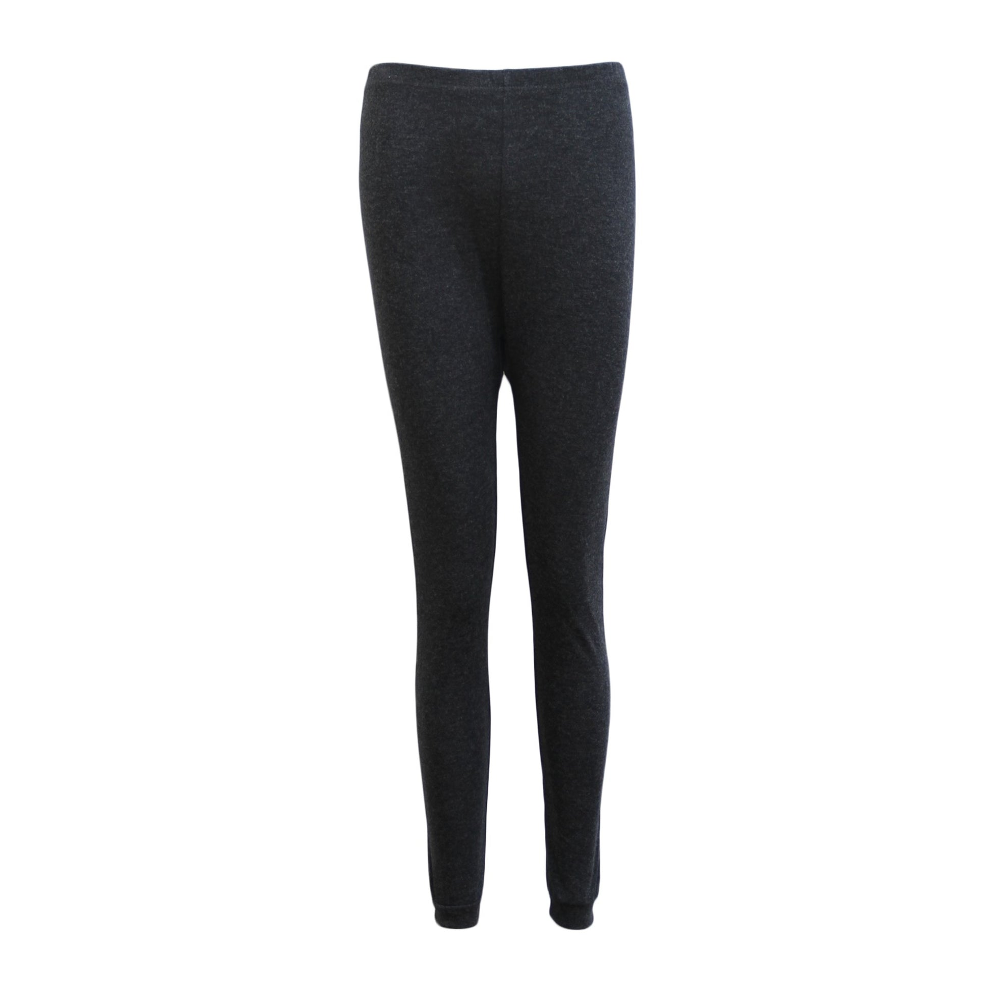 Womens Merino Wool Top Pants Thermal Leggings Long Johns Underwear Pajamas, Women's Leggings - Black, 18-20 V474-215072