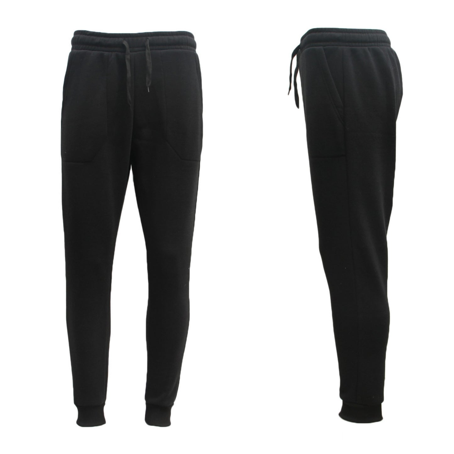 Mens Unisex Fleece Lined Sweat Track Pants Suit Casual Trackies Slim Cuff XS-6XL, Light Grey, S V474-218587