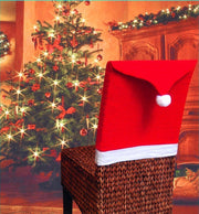 Christmas Chair Covers Tablecloth Runner Decoration Xmas Dinner Party Santa Gift, Table Runner (34 x 176cm) V474-227778
