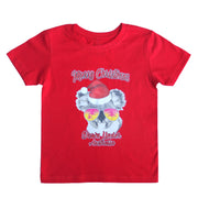 New Funny Adult Xmas Christmas T Shirt Tee Mens Womens 100% Cotton Jolly Ugly, Koala Sunglass (Red), M V474-230737