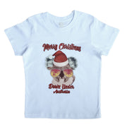 New Funny Adult Xmas Christmas T Shirt Tee Mens Womens 100% Cotton Jolly Ugly, Koala Sunglass (White), M V474-230743