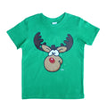 New Funny Adult Xmas Christmas T Shirt Tee Mens Womens 100% Cotton Jolly Ugly, Reindeer (Green), M V474-230749