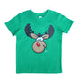 New Funny Adult Xmas Christmas T Shirt Tee Mens Womens 100% Cotton Jolly Ugly, Reindeer (Green), XL V474-230751