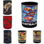 6x Australia Stubby Stubbie Holder Beer Bottle Tin Can Drink Alcohol Cooler Gift, Aboriginal Art V474-238847