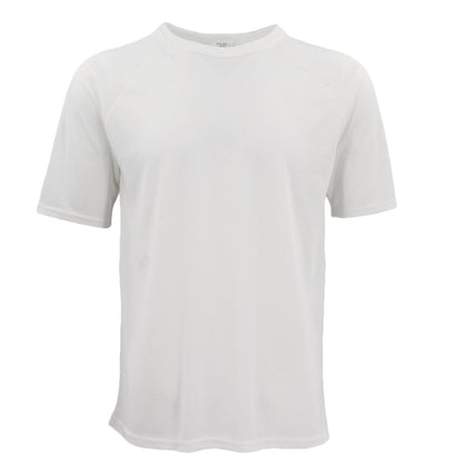 Mens Merino Wool Top Pants Thermal Leggings Long Johns Underwear Pajamas, Men's Short Sleeve - Beige, XL V474-246493