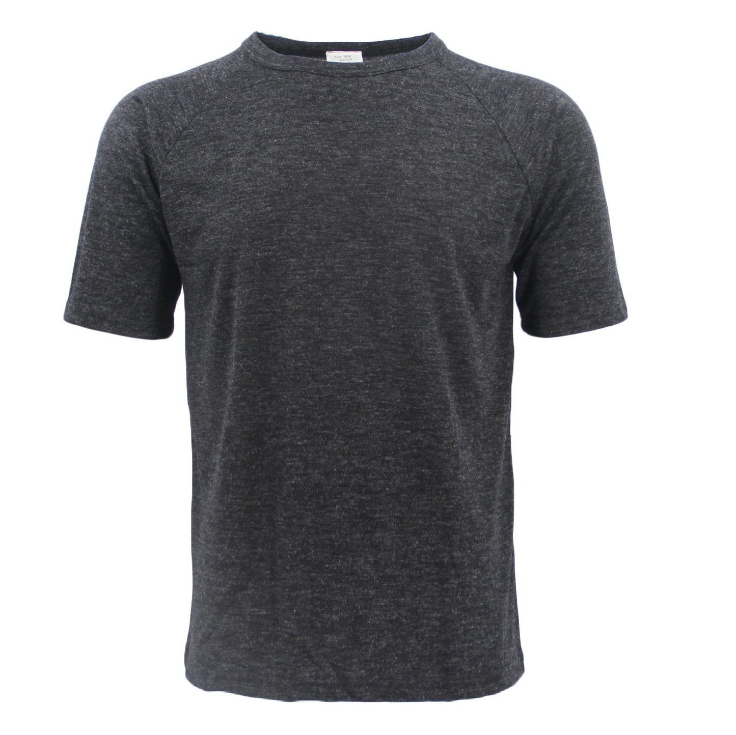 Mens Merino Wool Top Pants Thermal Leggings Long Johns Underwear Pajamas, Men's Short Sleeve - Black, L V474-246501