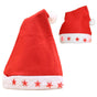Christmas Unisex Adults Kids Novelty Hat Xmas Party Cap Santa Costume Dress Up, Santa Hat w LED Light Stars V474-288818