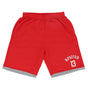 Men's Basketball Sports Shorts Gym Jogging Swim Board Boxing Sweat Casual Pants, Red - Houston 13, M V474-308489