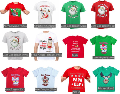 New Funny Adult Xmas Christmas T Shirt Tee Mens Womens 100% Cotton Jolly Ugly, Tree (Green), XS V474-381614