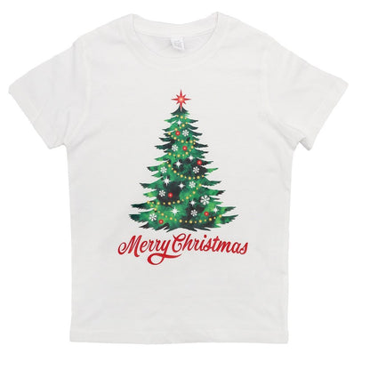 New Funny Adult Xmas Christmas T Shirt Tee Mens Womens 100% Cotton Jolly Ugly, Tree (White), S V474-381629