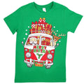 New Funny Adult Xmas Christmas T Shirt Tee Mens Womens 100% Cotton Jolly Ugly, Santa Drive Kombi (Green), M V474-385329