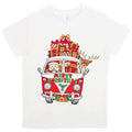 New Funny Adult Xmas Christmas T Shirt Tee Mens Womens 100% Cotton Jolly Ugly, Santa Drive Kombi (White), XS V474-385334