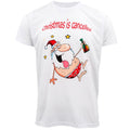 New Funny Adult Xmas Christmas T Shirt Tee Mens Womens 100% Cotton Jolly Ugly, Christmas Is Cancelled, XL V474-389751