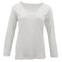 Womens Merino Wool Top Pants Thermal Leggings Long Johns Underwear Pajamas, Women's Floral Top - Beige B, V474-399005