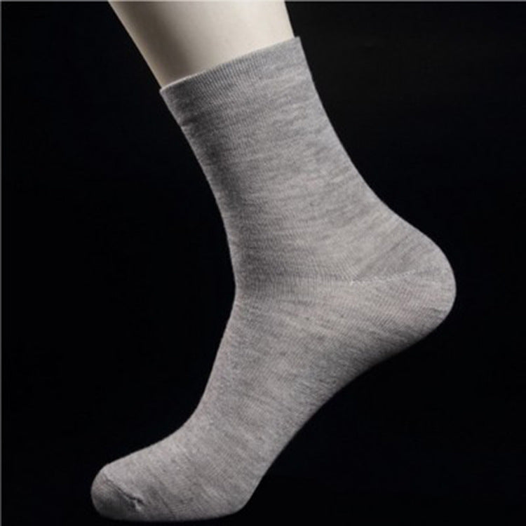 10 Pairs Men's Women's Cotton Breathable Crew Length Socks Work Business Cushion, White V474-434186