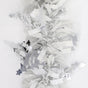 5x 2.5m Christmas Tinsel Xmas Garland Sparkly Snowflake Party Natural Home Decor, Trees (Silver) V474-453139