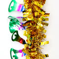 5x 2.5m Christmas Tinsel Xmas Garland Sparkly Snowflake Party Natural Home Decor, Bells (Gold) V474-453148